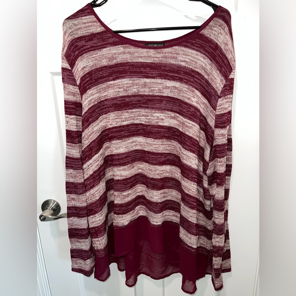 Lane Bryant long sleeve top